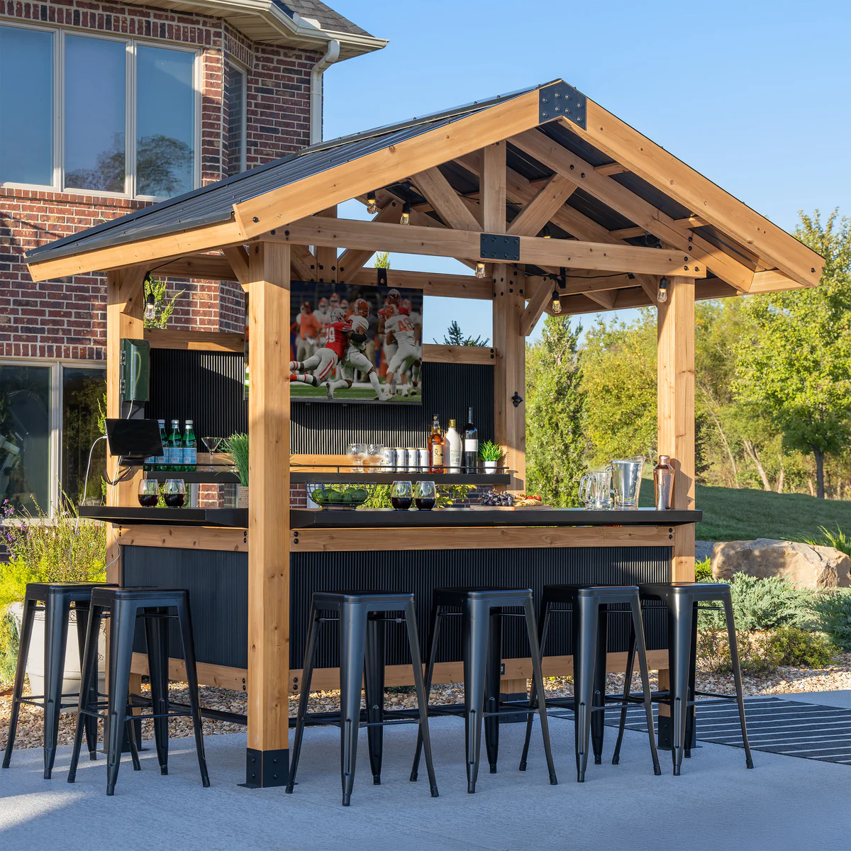 2304161-Palisade-Hero-2 Palisade Outdoor Bar - Image 1