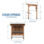 Cedar Springs Outdoor Bar - Image 12