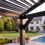 Backyard Discovery Ridgeline 14x12 Steel Louvered Pergola with Adjustable Roof - Image 11