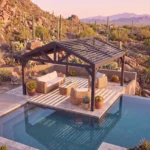 Backyard Discovery Ridgeline 14x14 Steel Louvered Pergola with Adjustable Roof - Image 7