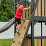 Atlas Steel Swing Set with Monkey Bars - Image 10