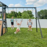 Atlas Steel Swing Set with Monkey Bars - Image 11