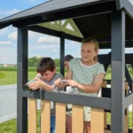 Atlas Steel Swing Set with Monkey Bars - Image 13