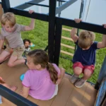 Atlas Steel Swing Set with Monkey Bars - Image 12