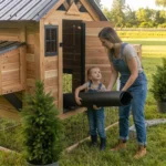 Sweetwater Chicken Coop - Brown - Image 9
