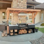 Timber Rock Outdoor Argentine Grill Cook Station - Image 9