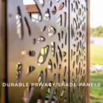 Tuscany Corner Pergola with Conversation Seating - Privacy Panels - Image 10