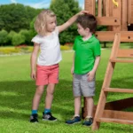 Scenic Heights Wooden Playhouse - Image 5
