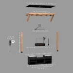 Timber Rock Outdoor Argentine Grill Cook Station - Image 8