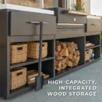 Timber Rock Outdoor Argentine Grill Cook Station - Image 22