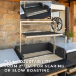 Timber Rock Outdoor Argentine Grill Cook Station - Image 17