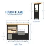 Fusion Flame Outdoor Kitchen - Image 16