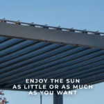 10x10 Sarasota Steel Louvered Pergola - Image 9