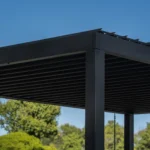 10x10 Sarasota Steel Louvered Pergola - Image 4